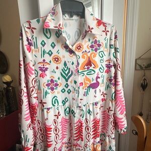 SundayUp Multicolor Abstract Dress. Boutique